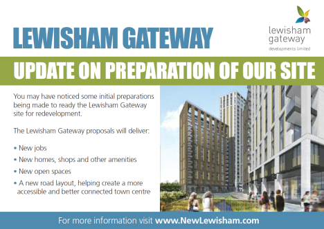 Lewisham Gateway Leaflet, March 2014